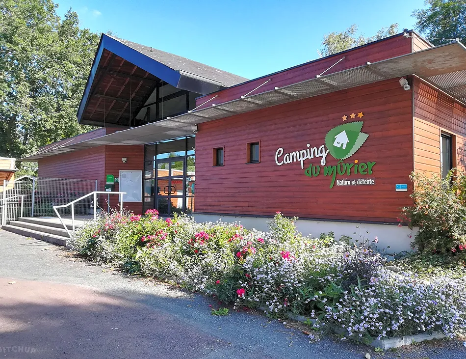 Facade Camping du Mûrier